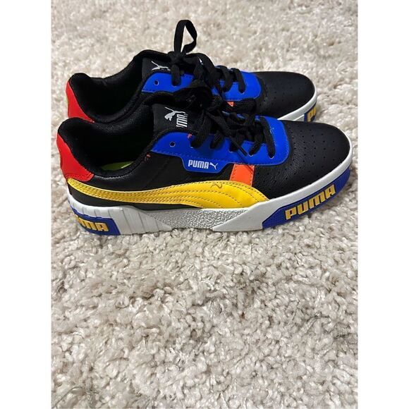 LIKE NEW CONDITION Puma GV Special DTLR JR 371304 01 Black-high Red-so Yellow S - Picture 3 of 8